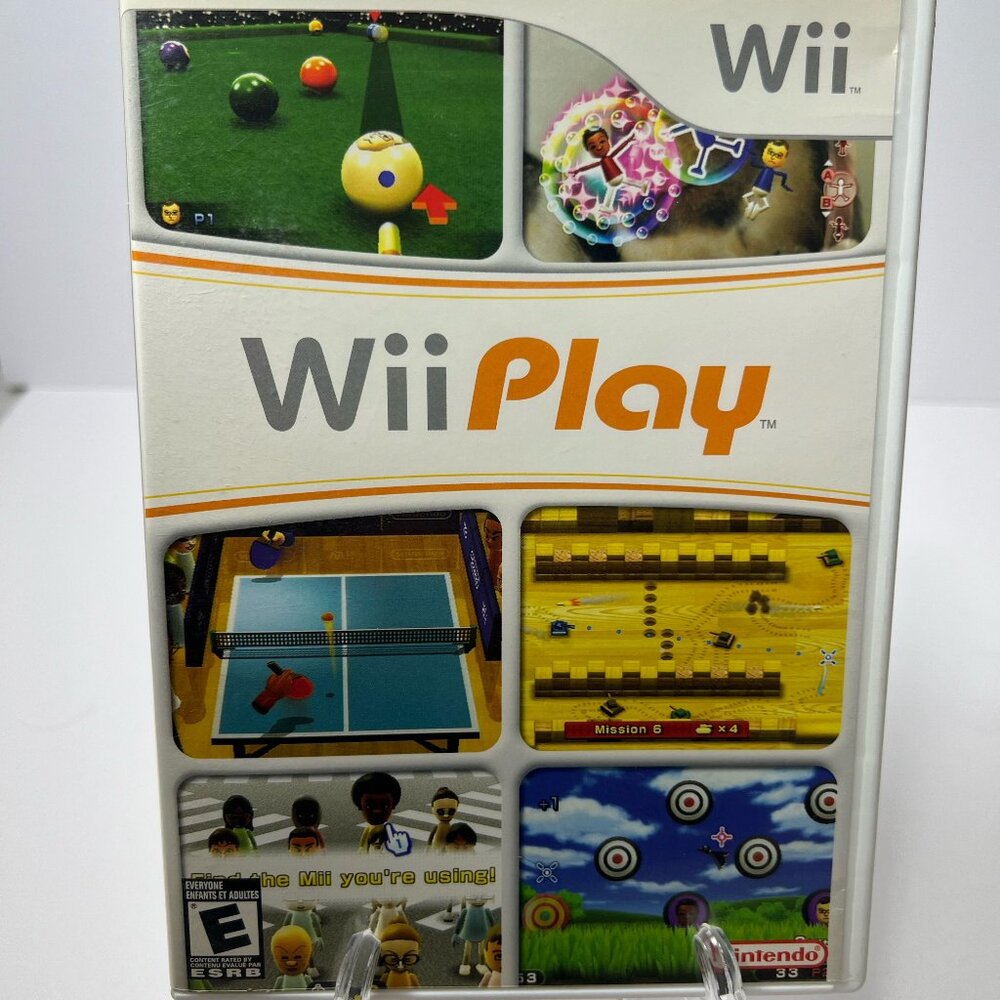 Wii Play - Nintendo Wii Game Complete With Manual Tested
